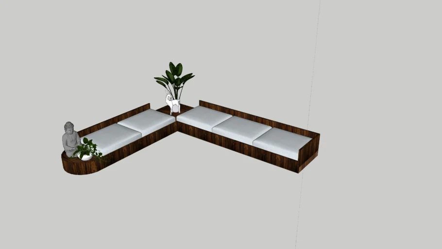LOW L- SHAPED SOFA