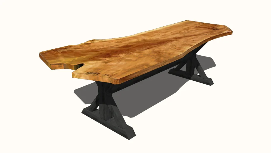 Live Edge table