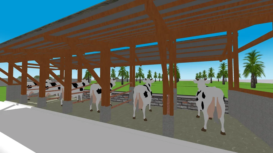 kandang sapi | 3D Warehouse