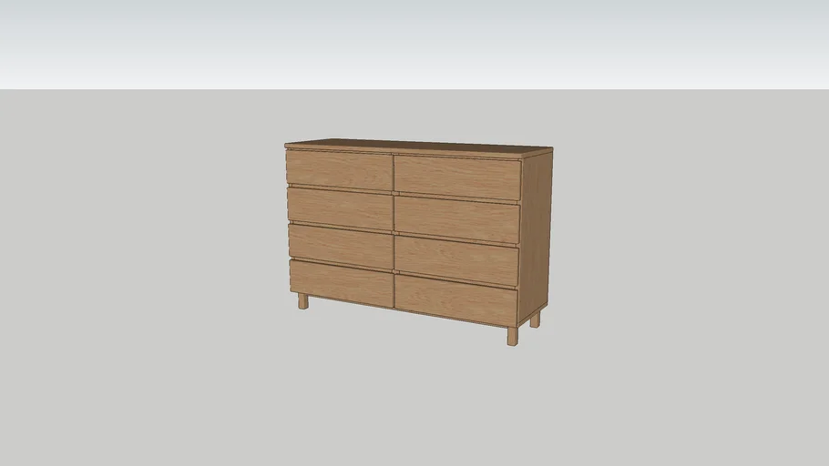 Muji Oak Chest