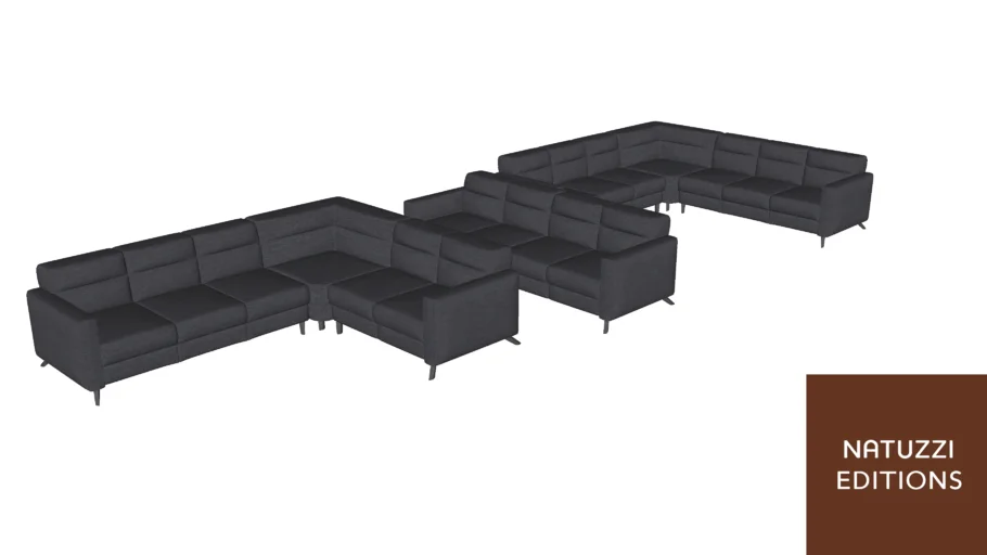 Sofá Fascino Modular C008 - Natuzzi Editions