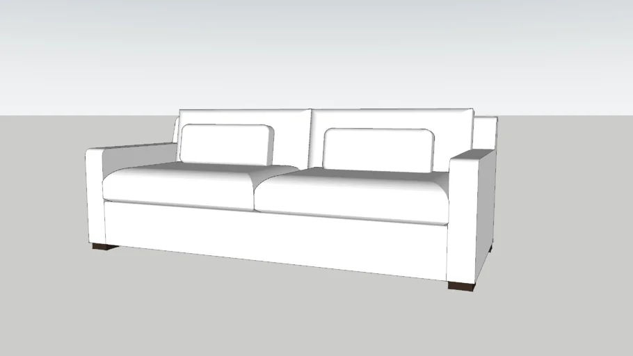 CI - Patton Sofa 84" Duck White