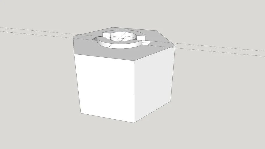 12 hex short pin hub