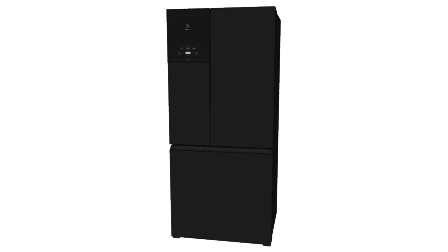 Geladeira 3 Portas 590L Inox Preta Electrolux IM8B
