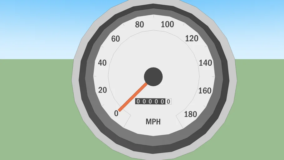 Speedometer | 3D Warehouse
