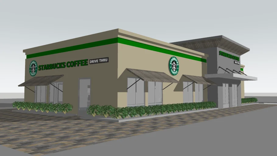 Drive Thru Starbucks Coffee