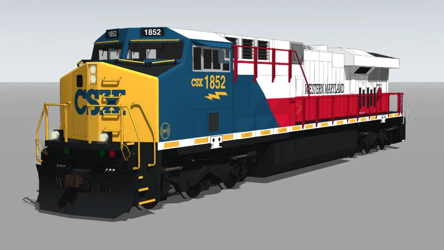 GE ES44AH - Western Maryland (CSX Heritage)