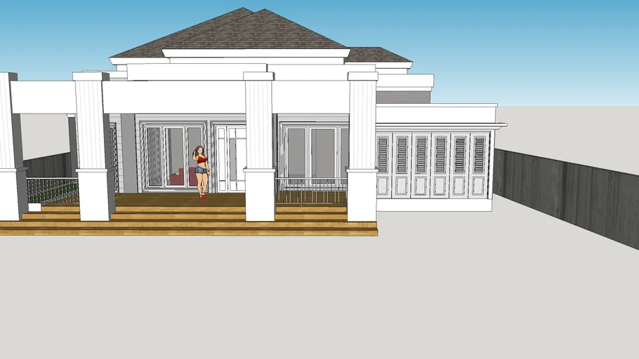 Rumah Mewah klasik Modern