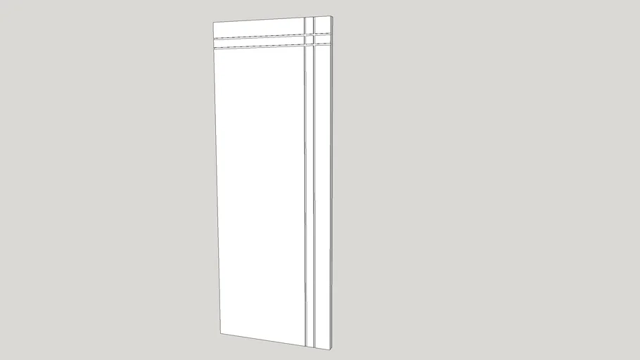 FOLHA DE PORTA - MODELO DE NEGATIVO - 06