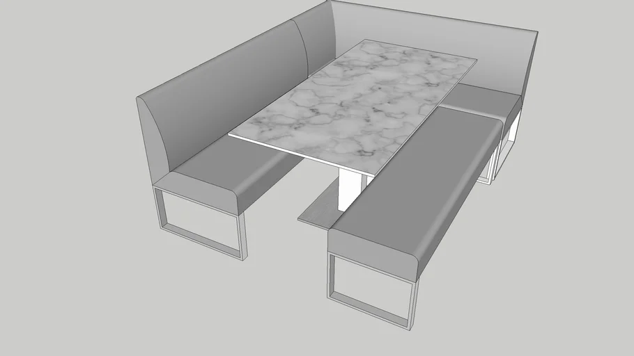 Corner Dining Table Set