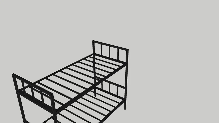 Bunk Bed, Metal Framed