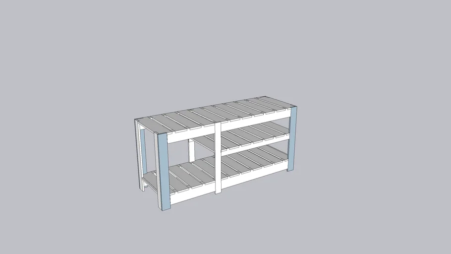Shoe Rack | 3D Warehouse