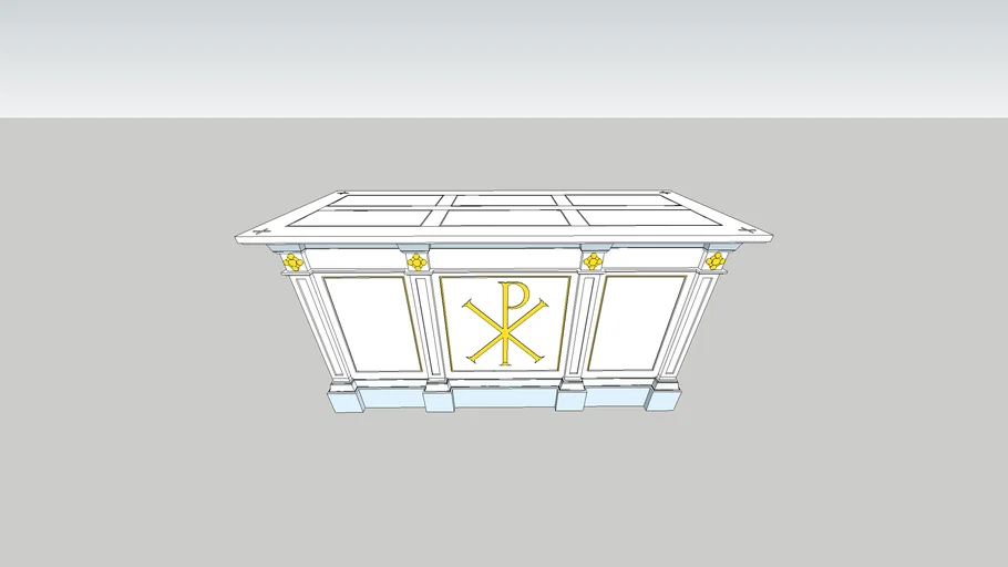 Wooden Church Altar