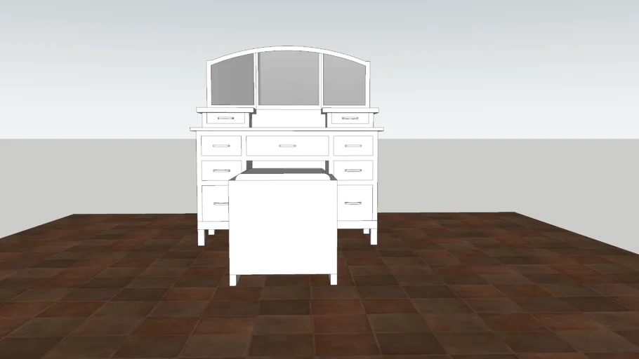 Meja Rias | 3D Warehouse