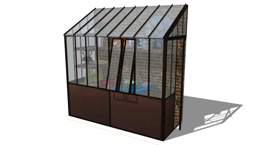 demi-serre TUILERIES, Maisons du monde. Réf: 121541 Prix: 1990€