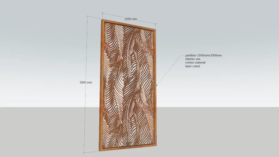 Partition - interior design 