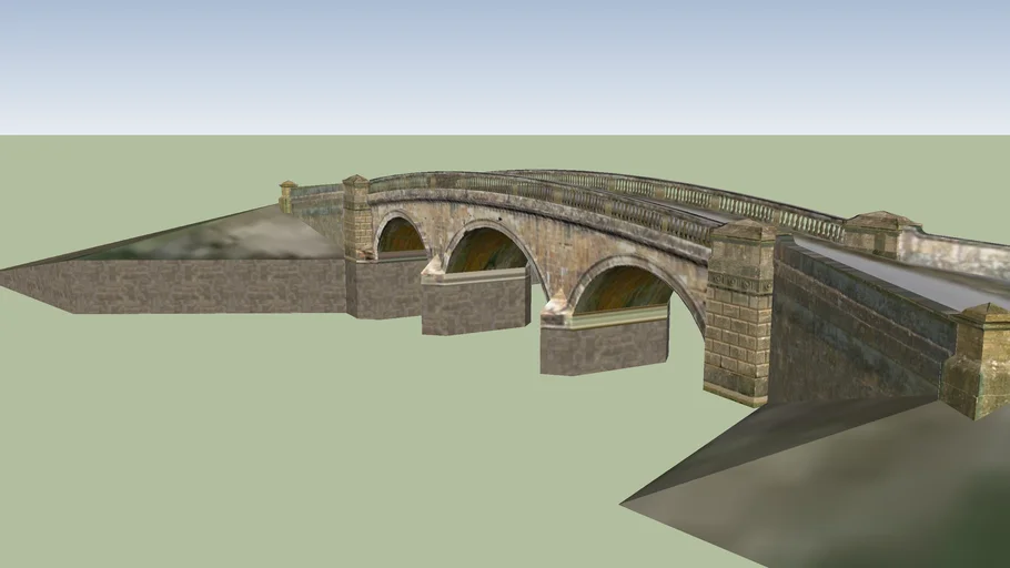 Bridge over the Glyme at Blenheim