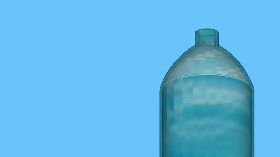botella de plástico