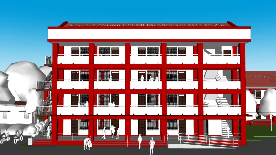 4 STOREY 8 CLASSROOM SCHOOL BLDG PHILIPPINES