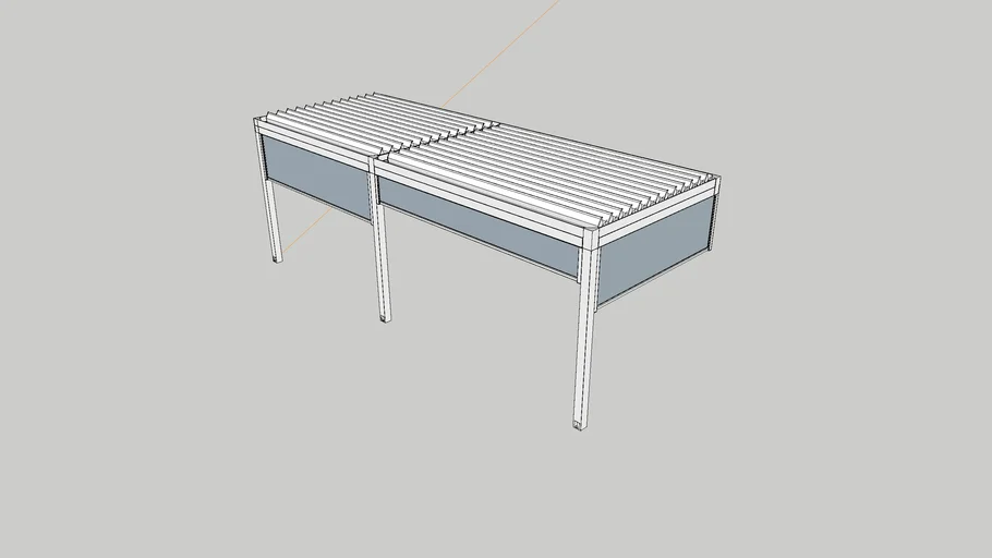 GIBUS Pergola Bioclimatica MED-JOY