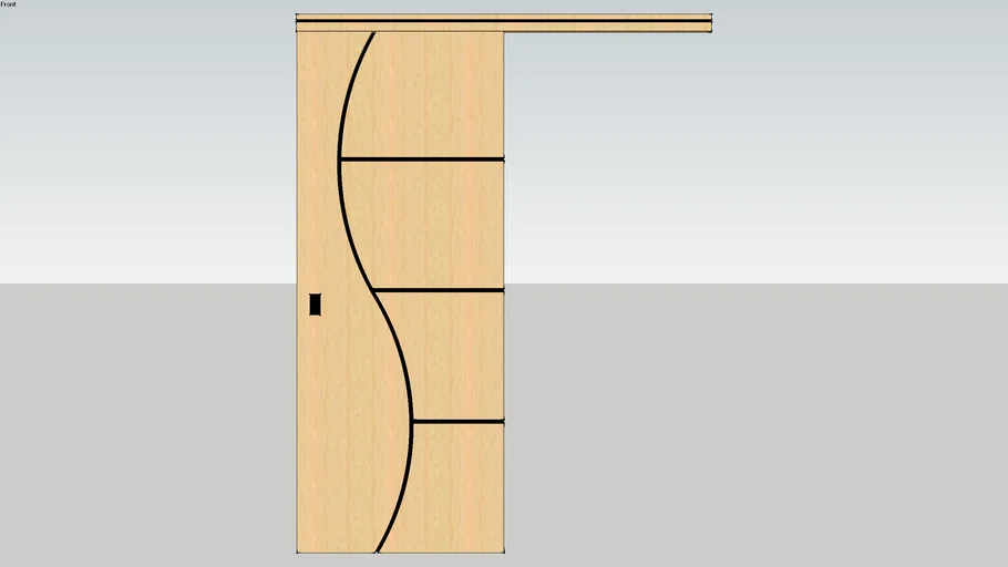 SLEEDING DOOR HPL