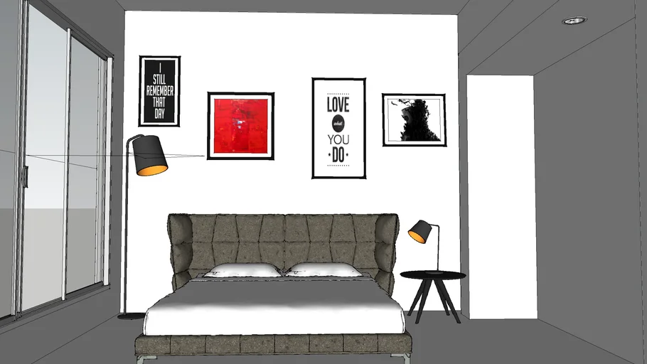 Escena habitación interior