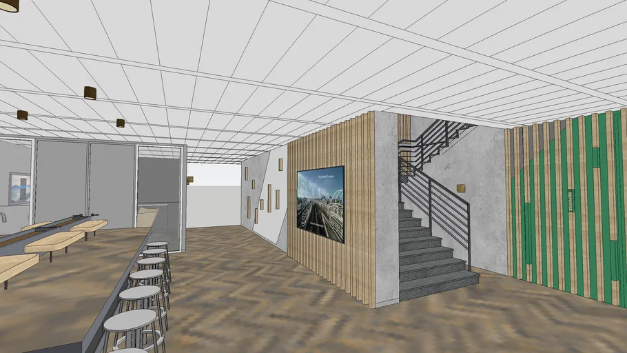 Microsoft Brussels Lower Level_Stair