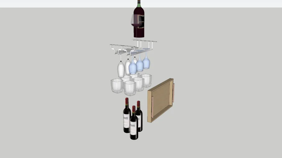 copero , botella , portacopero , bandeja , fuente , vino , vaso , copa , bar , cup