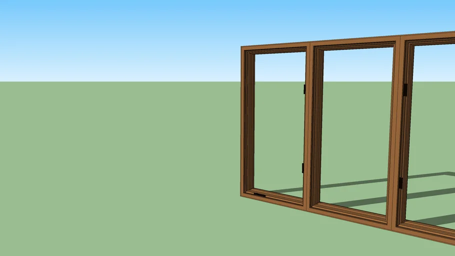 triple casement window