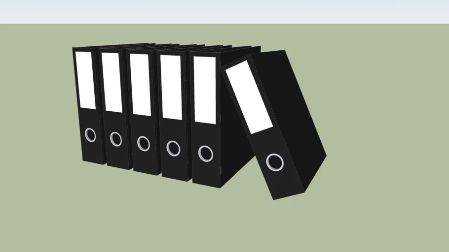 Set of Lever Arch Files