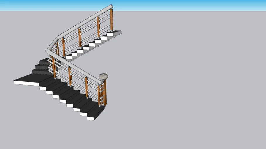 U-Type stair