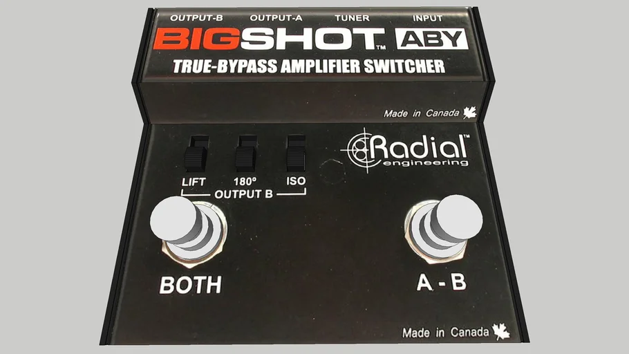 Radial Bigshot ABY - True-Bypass Amplifier Switcher