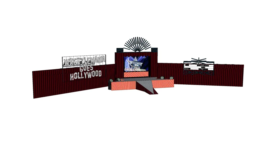 Wrestlemania 21 Stage