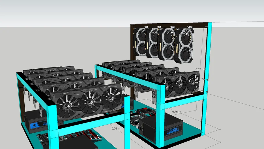 GPU mining rig (LE Resort)