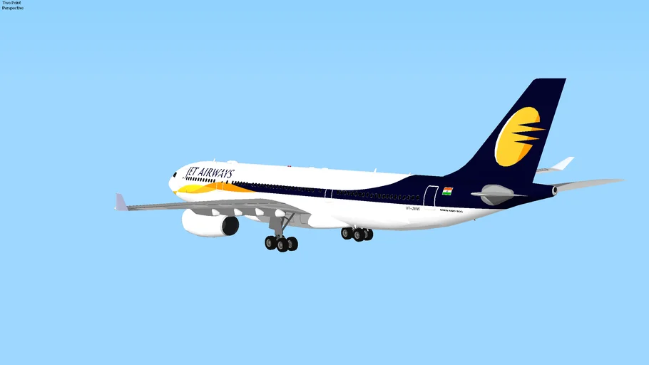 Jet Airways Airbus A330-200 VT-JWW