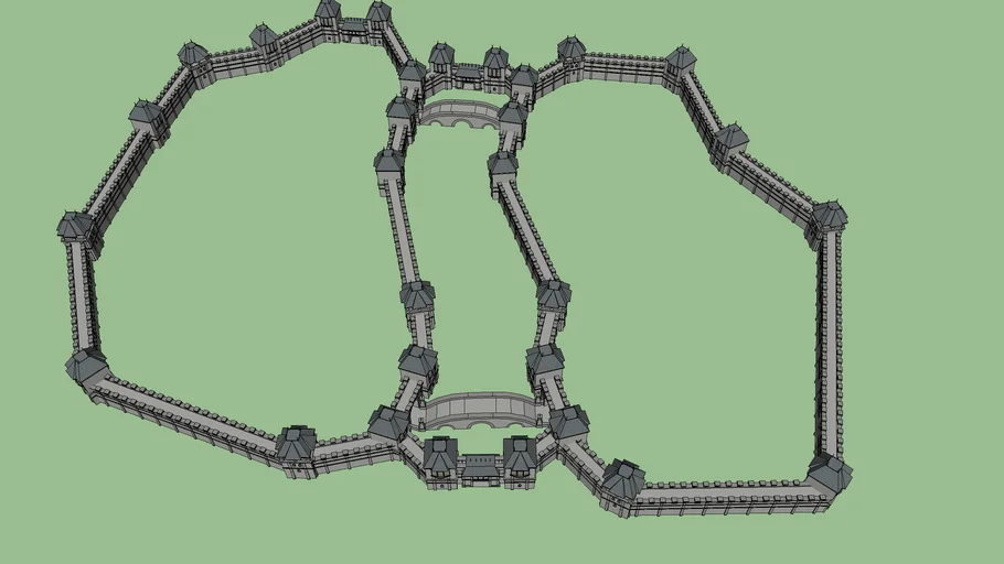 Elder Scrolls - Skingrad city walls