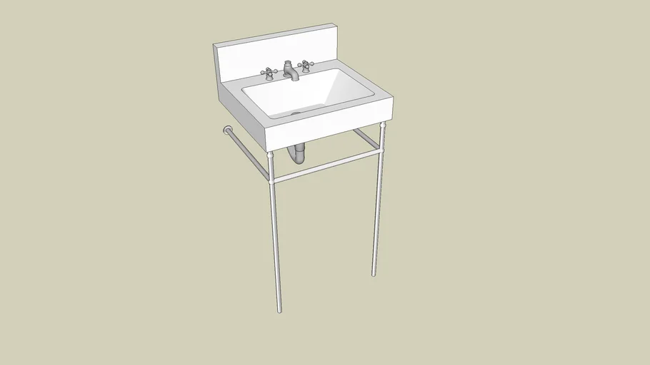 Retro Bathroom Vanity