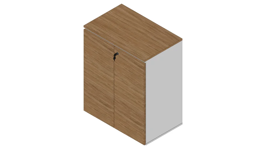 AXIS - LEAN - ARMARIO MEDIO - 2 PORTAS 800 X 500 X 740 - LN047