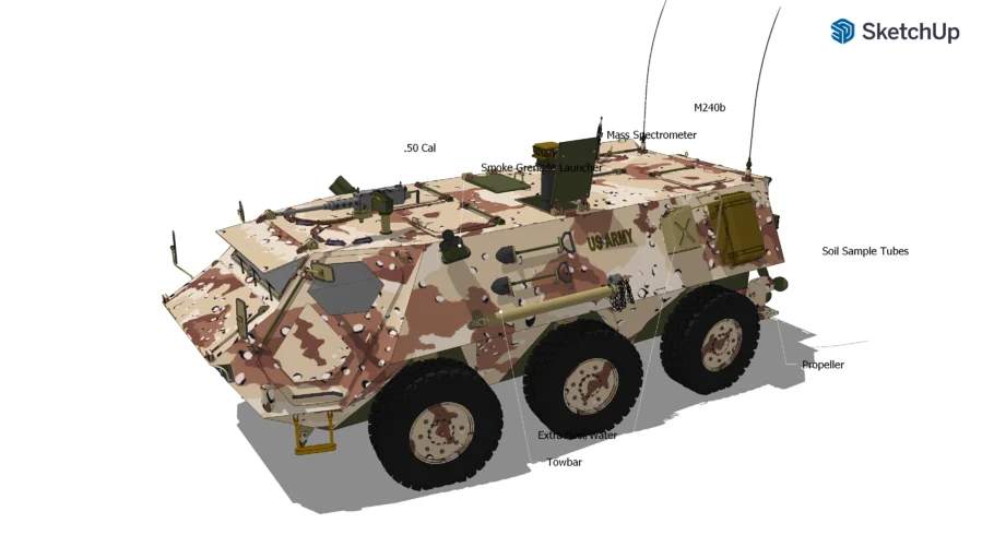 M93 Fox Nuclear-Biological-Chemical Recon Vehicle
