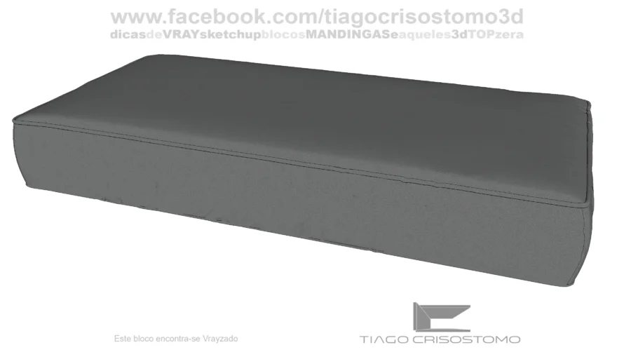 Colchão Solteiro com Capa 188x88cm