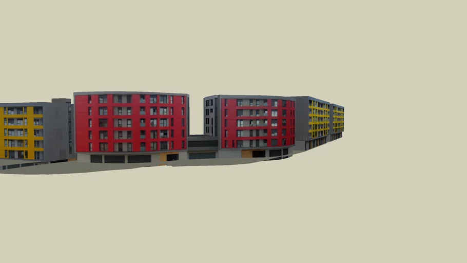 Conjunto edificios Glorieta de Bilbao - Burgos - España