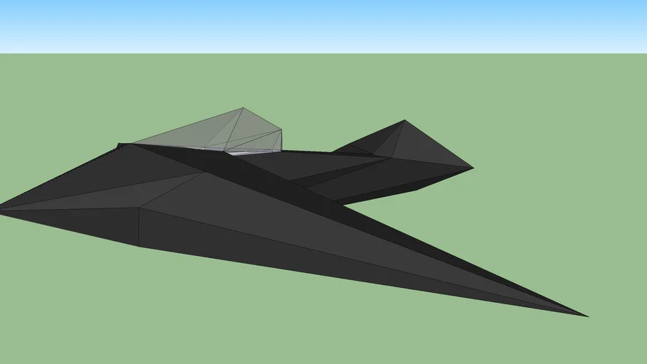 simple stealh plane