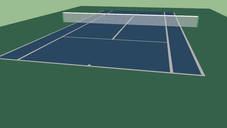 Pista/cancha de tenis.