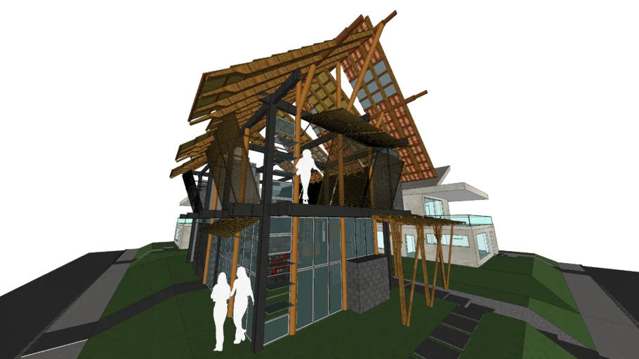Urban traditional house
