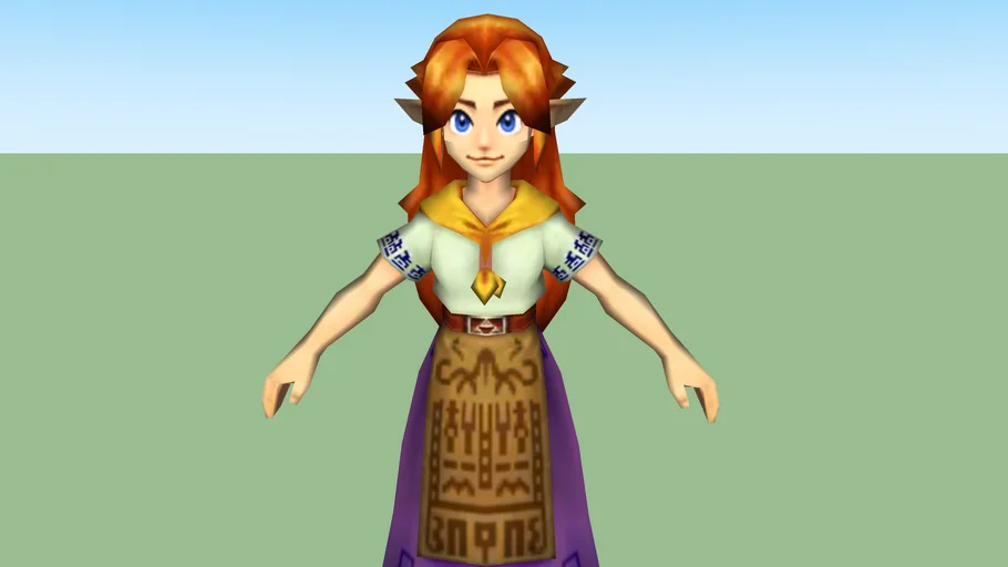 Adult Malon (Ocarina of Time 3D)