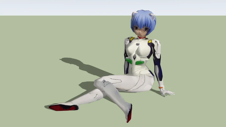 headneck01BB Gril-Studio綾波 レイ POP UP PARADE 綾波レイ ロングヘアVer. XL size (フィギュア