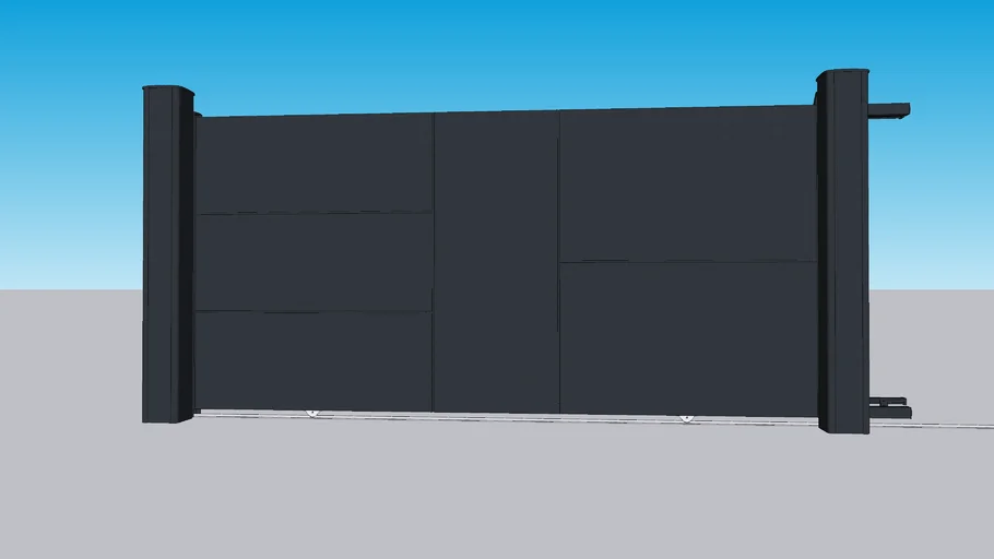 Portail Aluminium Coulissant ESUS