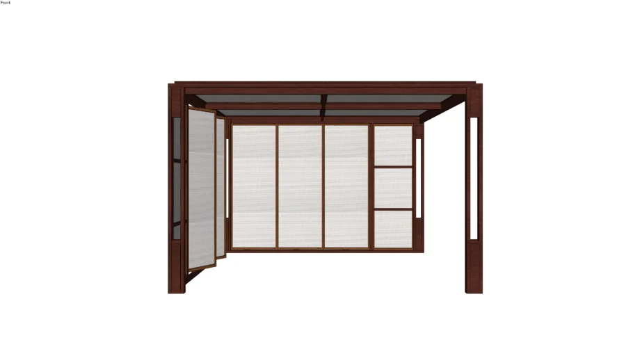 Gazebo Shoji Tela