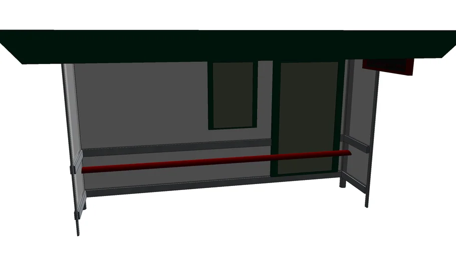Cardiff Bus Stand | 3D Warehouse