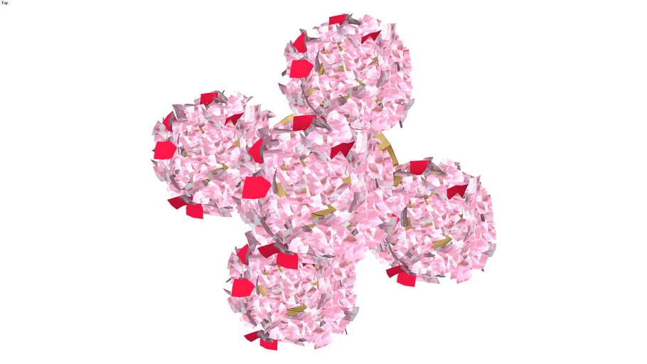 Castiçal com flores